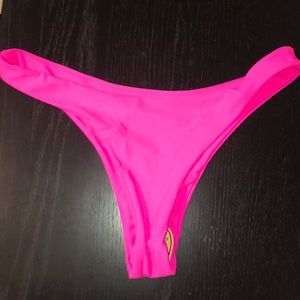 pink bikini bottom from romwe